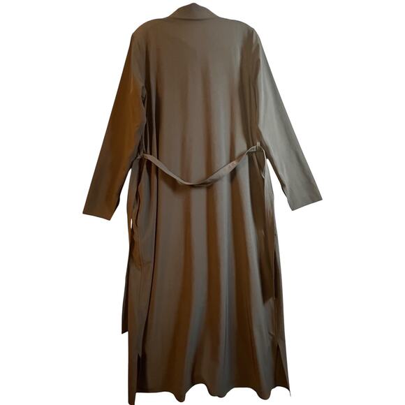 Athleta Urbanite Dress Sz M Black #846038 Travel Casual Comfort Work Momcore Tie - Picture 13 of 16